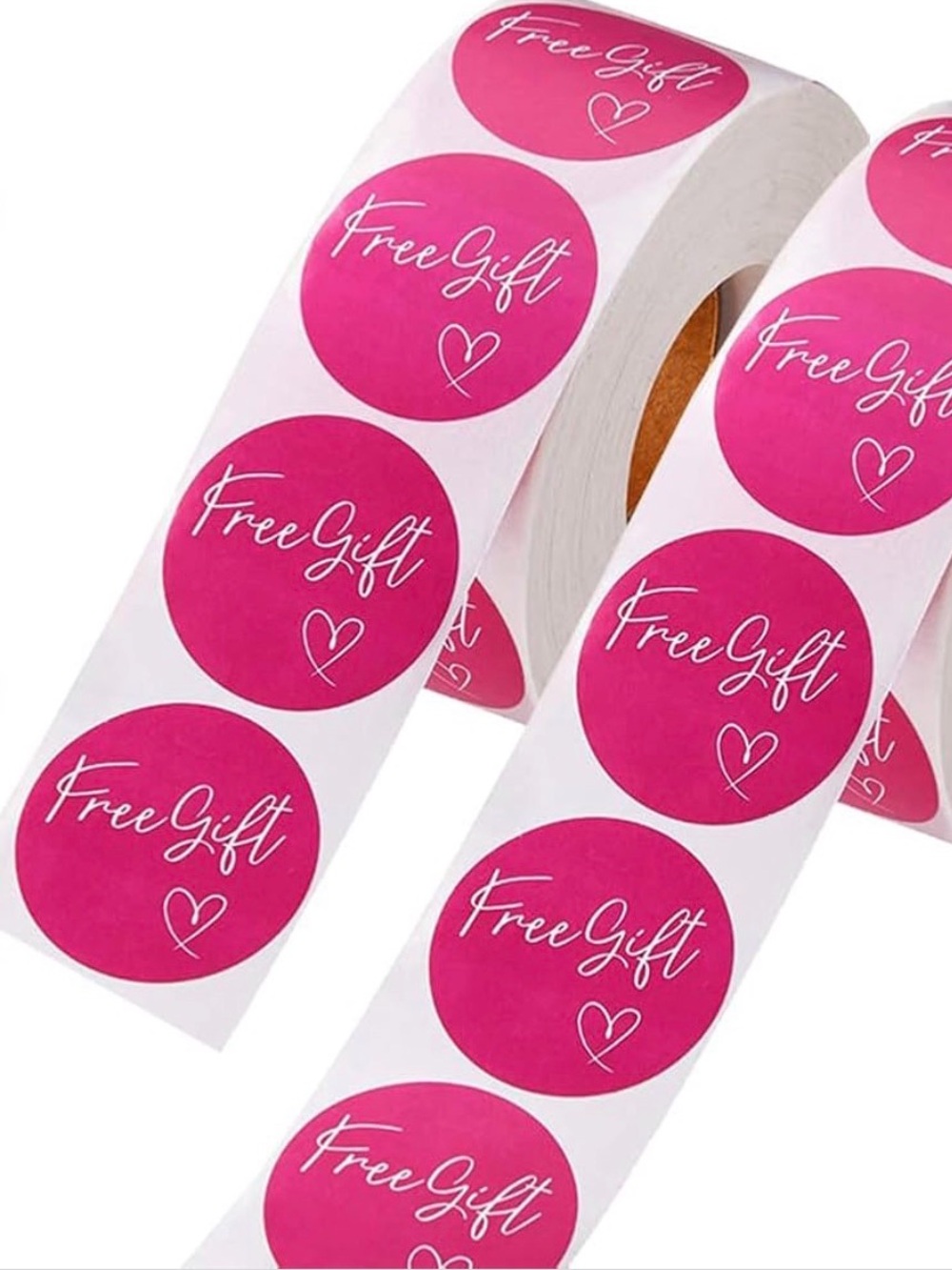 Free Gift Stickers, Set of 60, 1.5 inch diameter